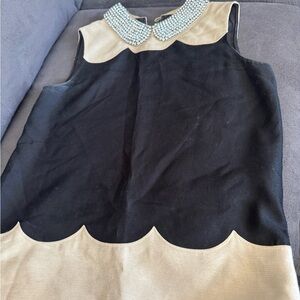 Kate Spade Black and Silver Embellished Collar